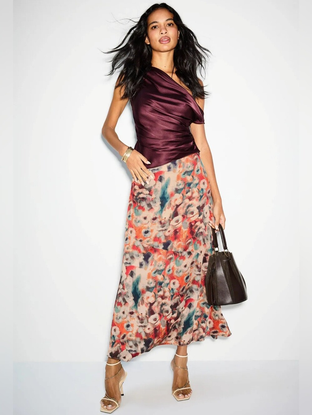 Cleobella Maria Ankle Skirt Women Size L